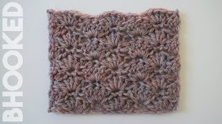 How to Crochet the Shell Stitch [upl. by Aicirtac]