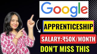 Google APPRENTICESHIPS 2023  Digital Marketing 🔥 Google Off Campus Recruitment 2023 Jobwithmayra [upl. by Eidak]