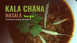 Kala chana recipe to tasty dish [upl. by Stauder]