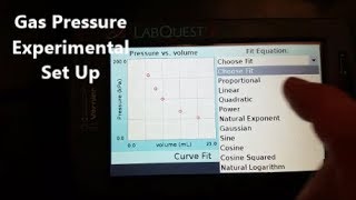 Gas Pressure Experiments with Vernier LabQuest 2 [upl. by Luedtke]