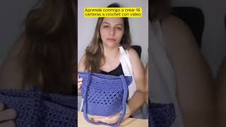 Como Tejer Carteras A Crochet Paso A Paso En Español  Como Tejer Crochet Paso A Paso En Español [upl. by Airdnekal]