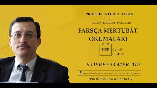 Mektubatı İmamRabbani Farsça Mektubat 8Ders 33Mektup [upl. by Arised]