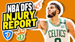 NBA DFS Injury Analysis Show Wednesday Nov 13 [upl. by Adivad631]