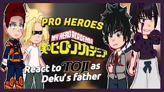 Pro Heroes reacts to “ Izuku gets in trouble in school ”  BnhaMha  ftInko  🥀 Gacha Club 🥀 [upl. by Asset]