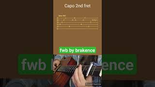 fwb by brakence Acoustic Guitar Tab shorts [upl. by Sung]