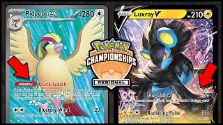 Pidgeot Control Wins The Goiânia Regional Championship  Pokémon TCG Deck Profile amp Gameplay [upl. by Vittoria]