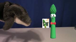 Veggietales Archibalds Opposites Book ReadALong Featuring Archibald Asparagus [upl. by Louise222]