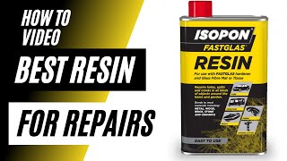 Isopon glass fibre repair kit Review and Use Isopon Resin [upl. by Weissman912]