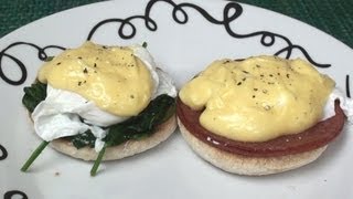 Eggs Benedict  Eggs Florentine Recipe [upl. by Tosch]