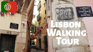 LISBON Walking Tour  Alfama Graça Churches Viewpoints [upl. by Mortensen476]