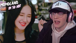 MOMOLAND Im So Hot MV Reaction 모모랜드 [upl. by Odetta]