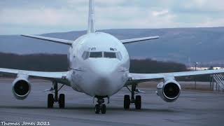 Ameristar Boeing 737205 N467TW University Park Airport and Piedmont ERJ145LR Allegiant A319 [upl. by Roderigo]