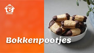 Bokkenpootjes  Crunchy Zachte Botercrème met Chocolade Twist  Aan de Kook 78 [upl. by Assiar]