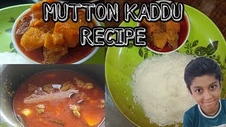 MUTTON KADDU  MUTTON RECIPE  MUTTON KADDU RECIPE BY FIRDOUSI COOKING CHANNEL [upl. by Lepley]