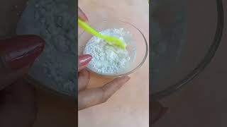 Rice Flour Face Pack For Skin Whitening l Korean Glass Skin Face Pack ricefacepack skincareshorts [upl. by Eidnew724]