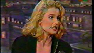 Nicollette Sheridan Jay Leno Show 1994 Knots Landing Desperate Housewifes Dynasty [upl. by Gnouc659]