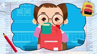 School Objects  English Song  Primary School [upl. by Livvy]