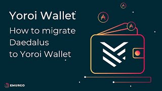 How to migrate Daedalus to Yoroi Wallet [upl. by Green]