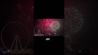 Dubai Jbr fireworks last night dubai uae saiftravler 18032024 [upl. by Marras]