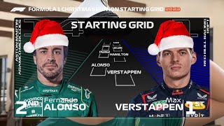 F1 2023 Drivers Secret Santa Starting Grid [upl. by Notlil]