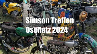 Simson 🛵 Treffen Oschatz 2024 🤯 [upl. by Lael586]