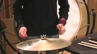 Suspended Cymbal 1 Selection and Techniques  Vic Firth Percussion 101 [upl. by Ennaer]