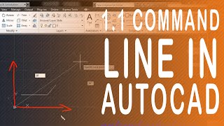 11 How to use command Line in autocad [upl. by Omsoc]