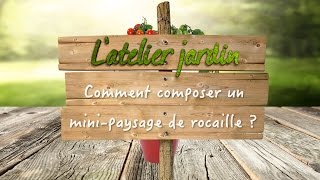 Comment composer un minipaysage de rocaille [upl. by Htial]