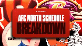 2024 NFL schedule breakdown for EVERY TEAM in the AFC North  CBS Sports [upl. by Ferretti107]