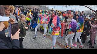 2024 Mardi Gras at the Wharf in Washington DC [upl. by Ressan932]