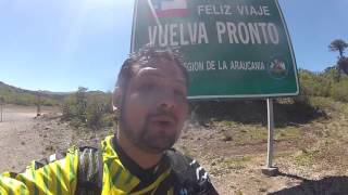 Cruce desde Icalma Chile a Villa Pehuenia Argentina en MTB [upl. by Lyris532]