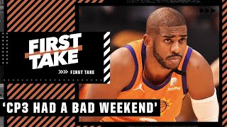 Stephen A and JJ Redick CP3 had a bad weekend 😴  First Take [upl. by Jair]