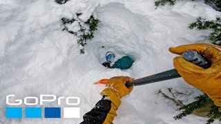 GoPro Awards Tree Well Rescue at Mt Baker [upl. by Shirlie278]