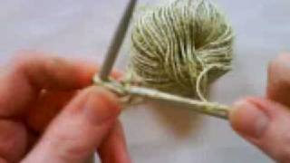 How to knit basic stocking stitch [upl. by Yadsendew]