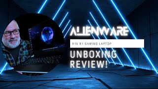 Alienware X16 R1 Gaming Laptop Unboxing [upl. by Gildus]