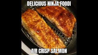 Ninja Foodi Air Crisp Salmon [upl. by Nnazil]