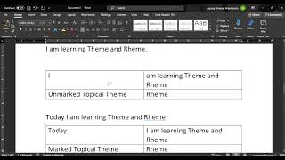 Markedness of Themes Part 1  Systemic Functional Linguistics  EFL Grammar  Textual Meaning [upl. by Nevear118]