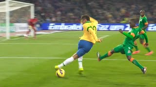 Neymar vs Zambia 15102013 International Friendly [upl. by Derayne]