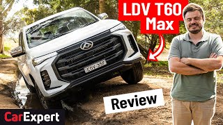 2022 LDV T60 Max onoffroad review inc 0100 The facelifted Australian tuned ute [upl. by Lud]