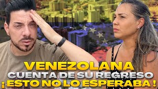 ¡NO LO CREO VENEZOLANA CUENTA la VERDAD de porque REGRESÓ a VENEZUELA  Sin CENSURA​⁠Josehmalon [upl. by Anallise]