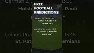 FOOTBALL PREDICTIONS TODAY 23022024 [upl. by Enyrhtak]