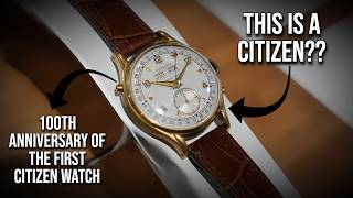 Citizen Watches 100th Anniversary Watches My Favorite Historic Citizen Watches from the Celebration [upl. by Kimmi]