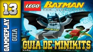 LEGO Batman 1 Guía  Minikits  Ladrillo Rojo  Parte 13 quotEl Vuelo del Murciélagoquot [upl. by Phemia487]