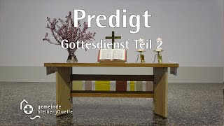 Predigt 22092024  Gemeinde Bleibergquelle  Tobias Wehrheim [upl. by Jerrie]