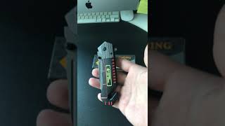 CHONGMING Outdoor Compact Folding Knife with Side Lock [upl. by Peacock]