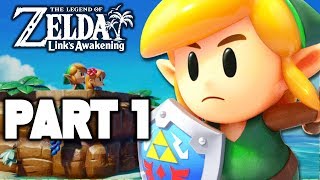 Legend of Zelda Links Awakening Switch Gameplay Walkthrough Part 1  FULL GAME  NEW SWITCH GAME [upl. by Cerelly598]