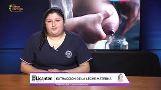 Extracción de la Leche Materna Semana de la Lactancia Materna 2021 [upl. by Ennairb367]