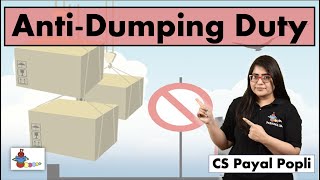 Anti Dumping Duty  What is Anti Dumping Duty  Anti dumping duty in Hindi [upl. by Ahseetal]