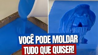 SAIBA COMO FAZER MOLDES DE SILICONE PARA VENDER GANHE UMA RENDA EXTRA [upl. by Dolphin]