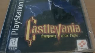 Castlevania Symphony of the Night PS1 Unboxing [upl. by Rillis]